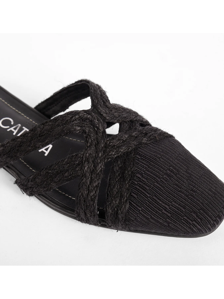 SLIPPER PAMELA - NEGRO 3