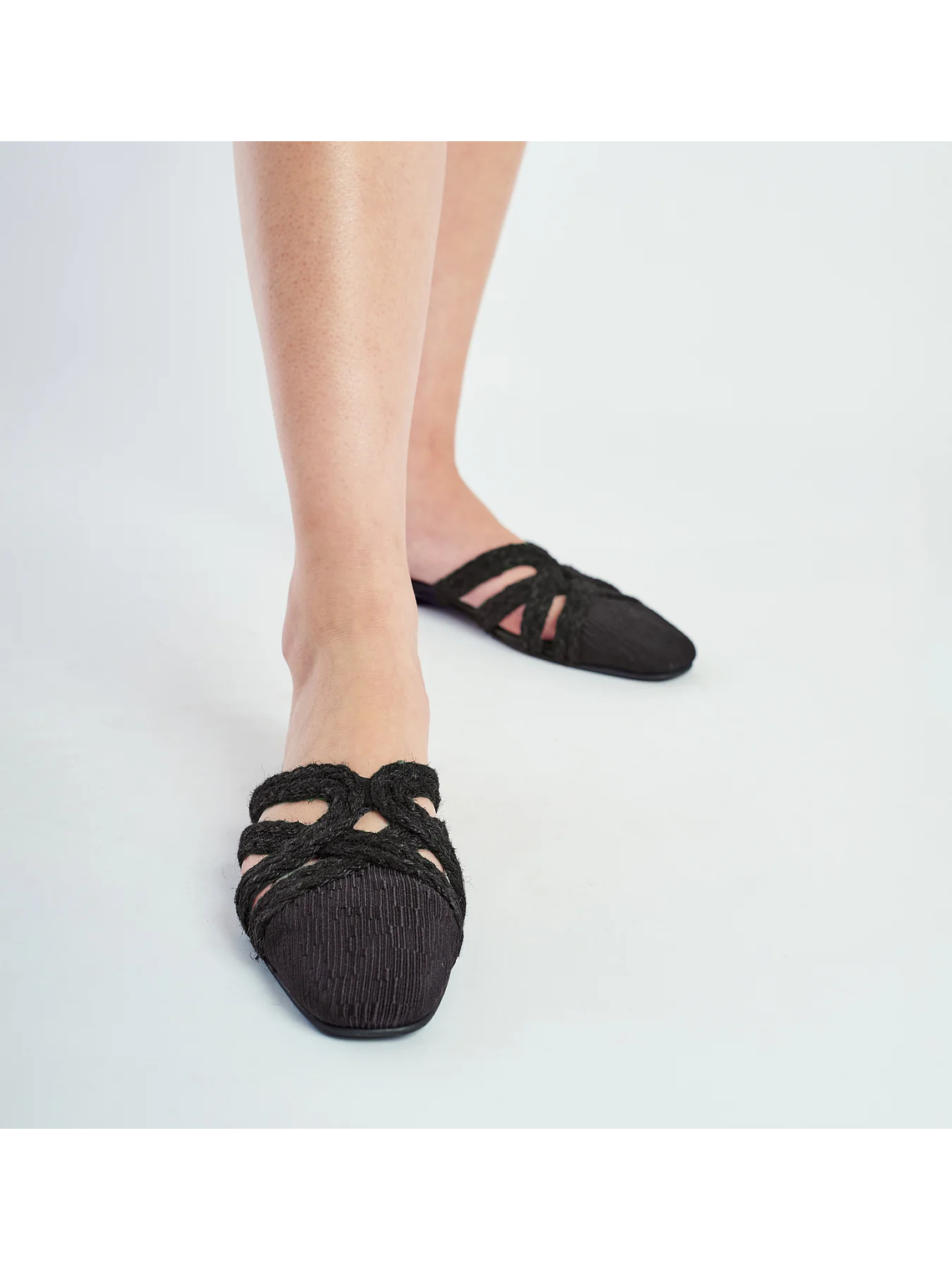 SLIPPER PAMELA - NEGRO 4