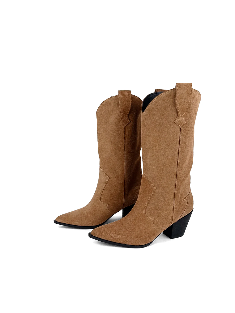 BOTA CELINA - HÁBANO GAMUZA 3