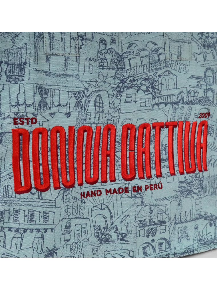 TOTE BAG BABI - CELESTE 2