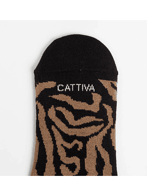 MEDIA INVISIBLE - ZEBRA NEGROCAMEL