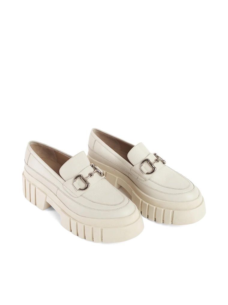 MOCASÍN CECHI - BLANCO/OFF 3