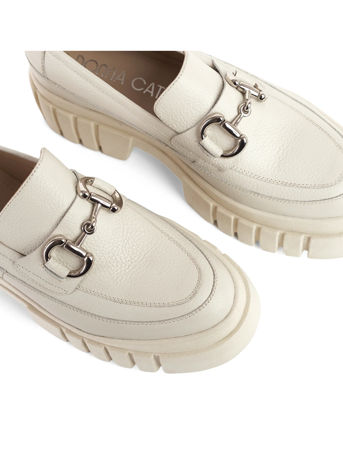 MOCASÍN CECHI - BLANCO/OFF 4