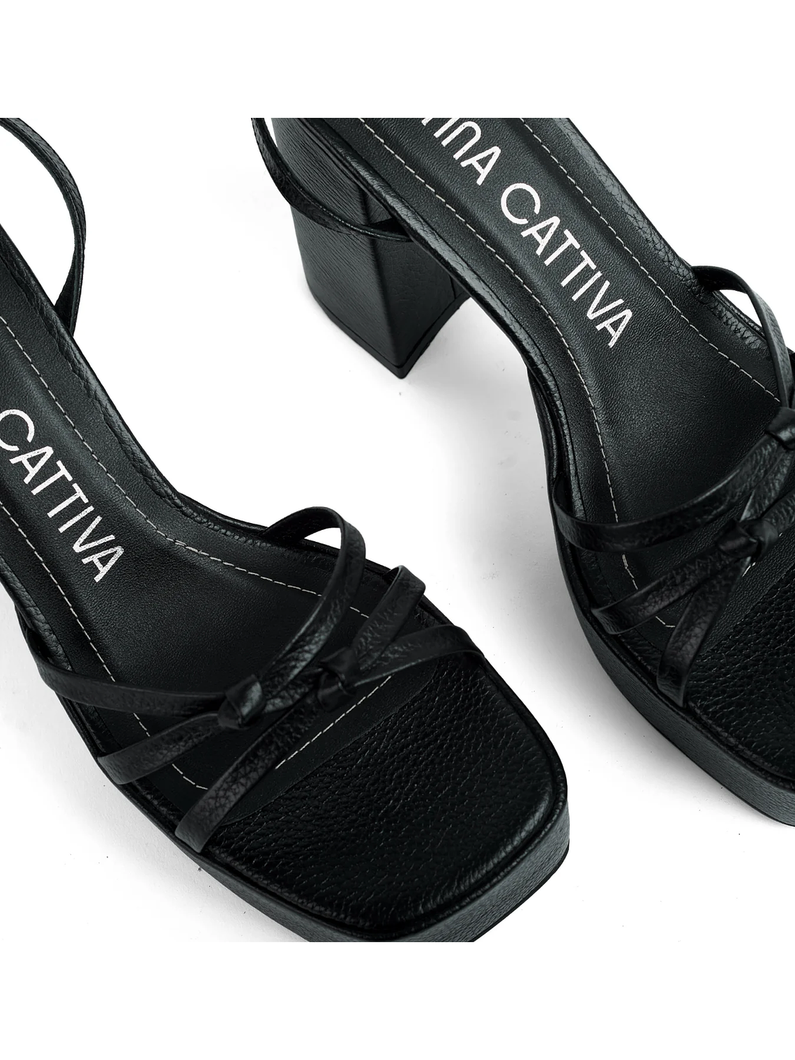 SANDALIA BERTA - NEGRO 5