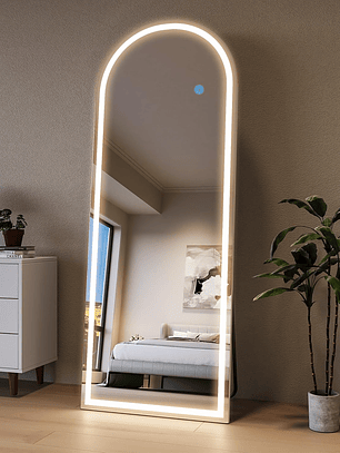 Espejo estilo Pinterest con LED táctil – Pulido 170x70 cm – Rebajas