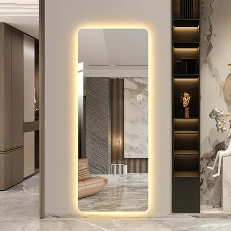 Espejo rectangular con luz LED – 50x160 cm 1