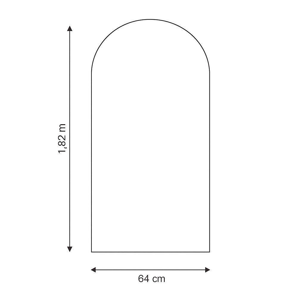 Espejo estilo Pinterest con soporte y marco dorado – REBAJAS 3