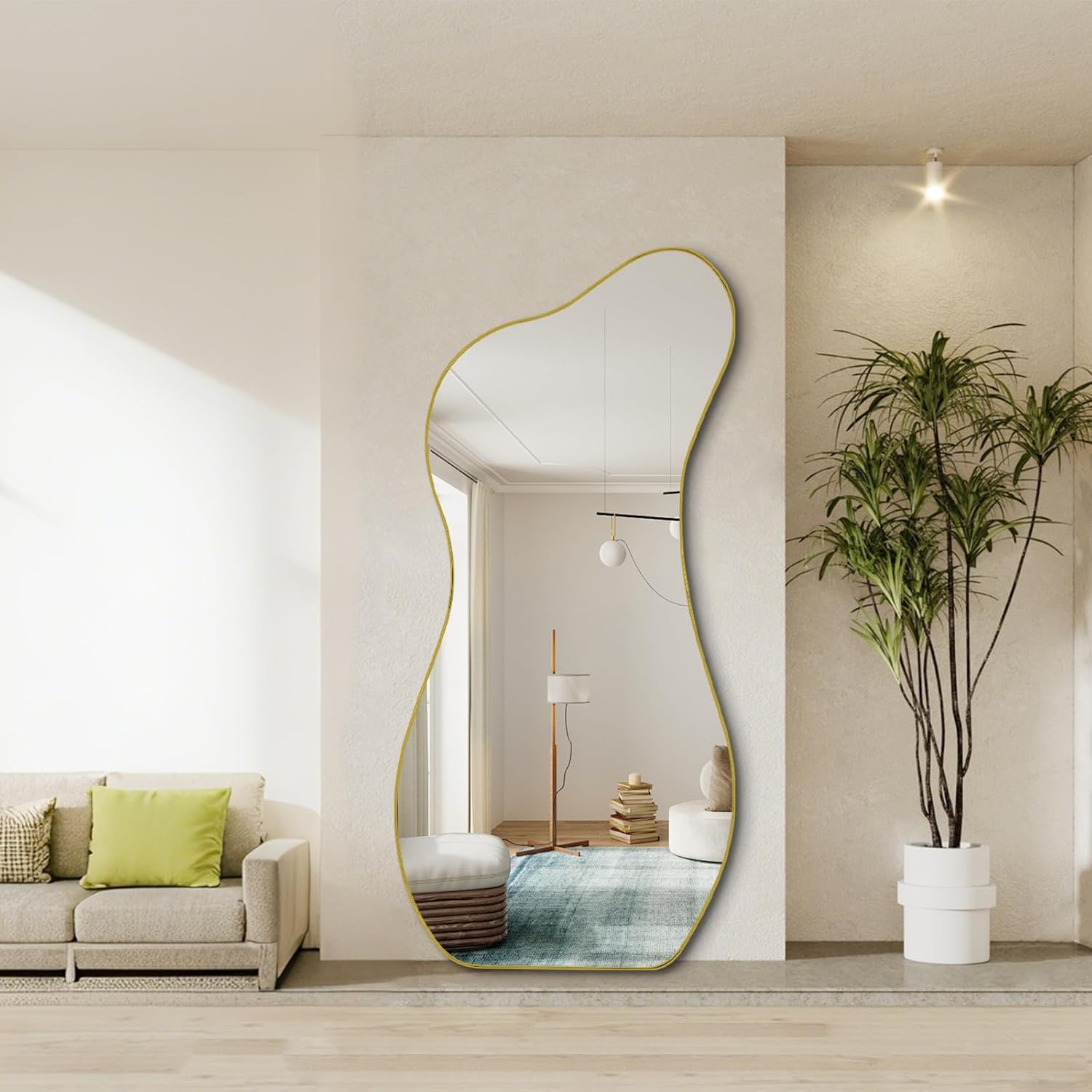 Espejo de cuerpo entero arqueado 170x70 cm — REBAJAS 1