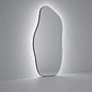 Espejo de cuerpo entero Lopazzi de diseño orgánico con LED Touch Frío/Cálido, 115 x 60 cm – Rebajas - Miniatura 4