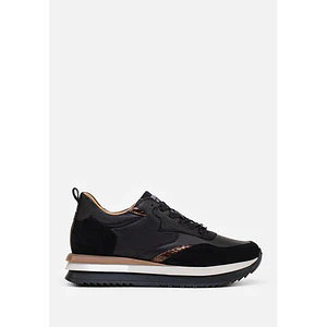 SNEAKERS BLACK & CROCO