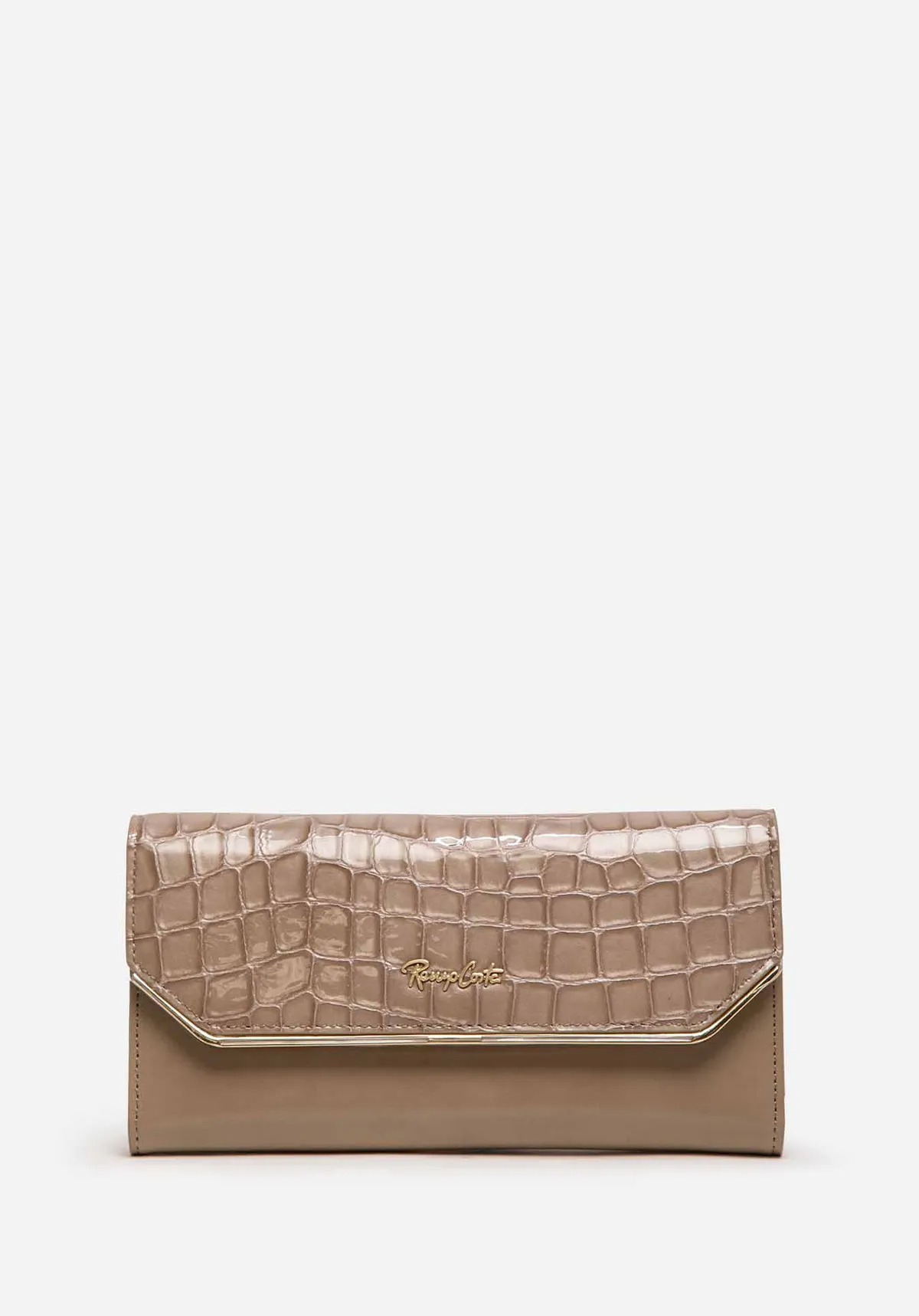 BILLETERA CROCO LUXE CLUTCH 1