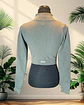 Poleron Crop Top Gris - Miniatura 3