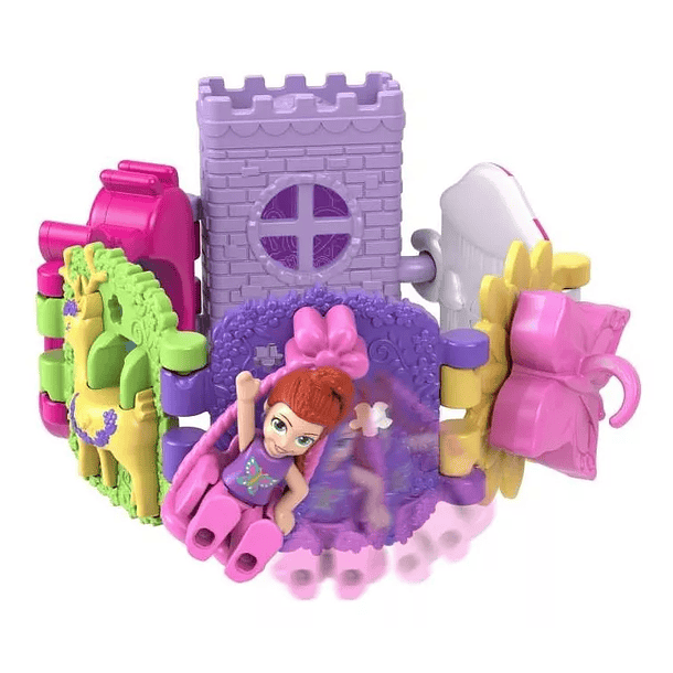 Polly Pocket Set Brazalete De Tesoros Hada Mágica 3