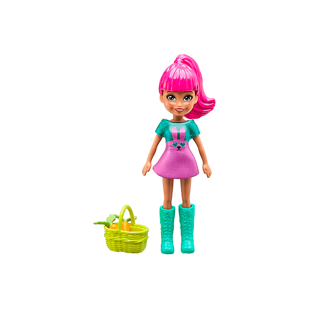 Polly Pocket  Pack Moda Animales Adorables - Set HDW53 5