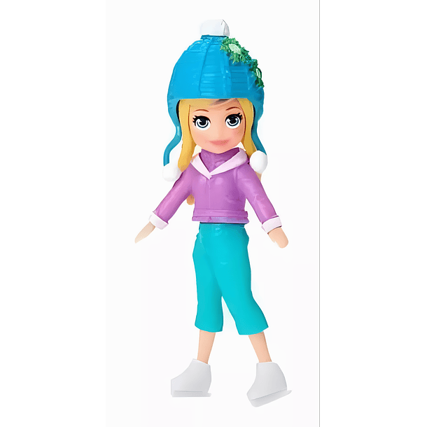 Polly Pocket Pack de Moda Estilo Nieve - Set GGJ49 4