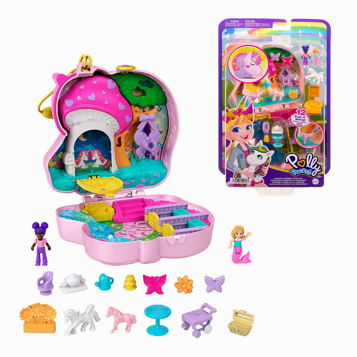 Unicorn Pinata Set De Polly Pocket Unicornio Unicornio De Polly