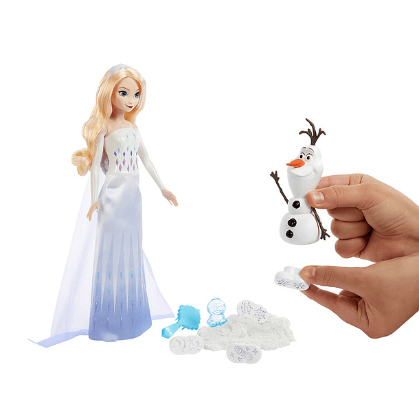 Frozen Muñeca Aventuras de Elsa y Olaf - HYH10 3