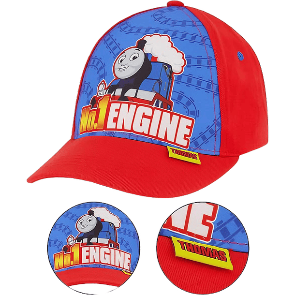 Set Gorra Jockey y Sombrero Pescador Thomas And Friends Niños 2-4 años 4