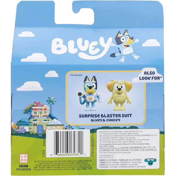 Bluey Fairytale 2 Figuras 7