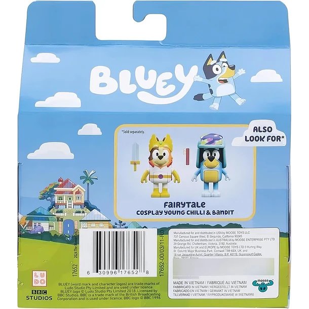 Bluey Surprise Blaster Suit 2 Figuras 4
