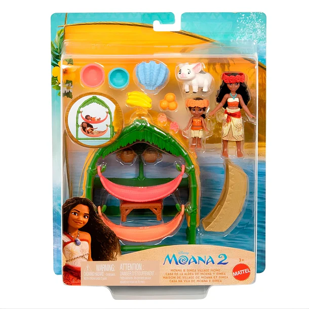 Moana 2 Casa de la aldea de Moana y Simea - JBT50