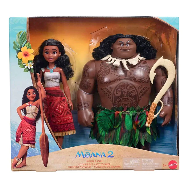 Moana 2 Set Moana & Maui Conjunto de Viajante - JDD42