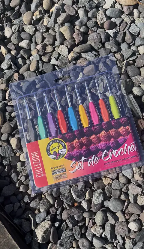Set Crochet Mango Silicona