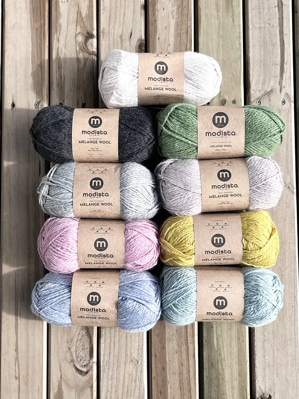 Melange Wool Modista 100grs 1