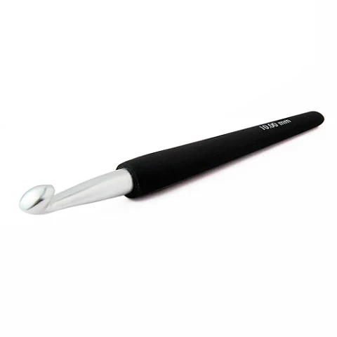 Crochets Silver Mango Negro KnitPro