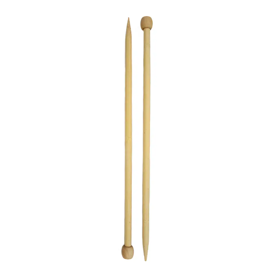 Palillos Rectos de Bambú 35cms 1