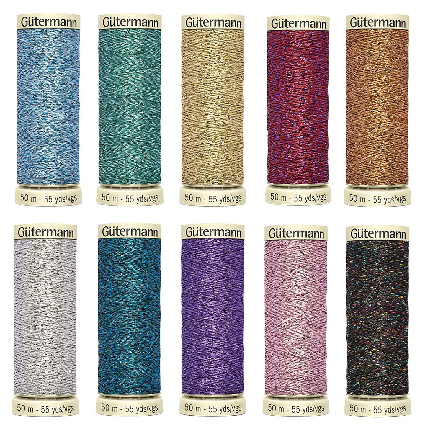 Hilo de Bordar a Mano Metalizado Gutermann 1