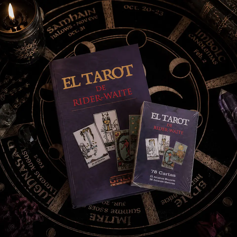 Tarot Rider Waite + Libro Guía 1