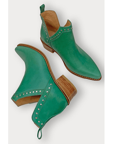 ZAPATO BOTIN NATACHA VERDE