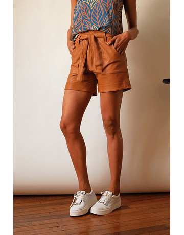 SHORT LAZO CAMEL