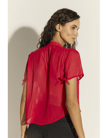 BLUSA BELÉN ROJO