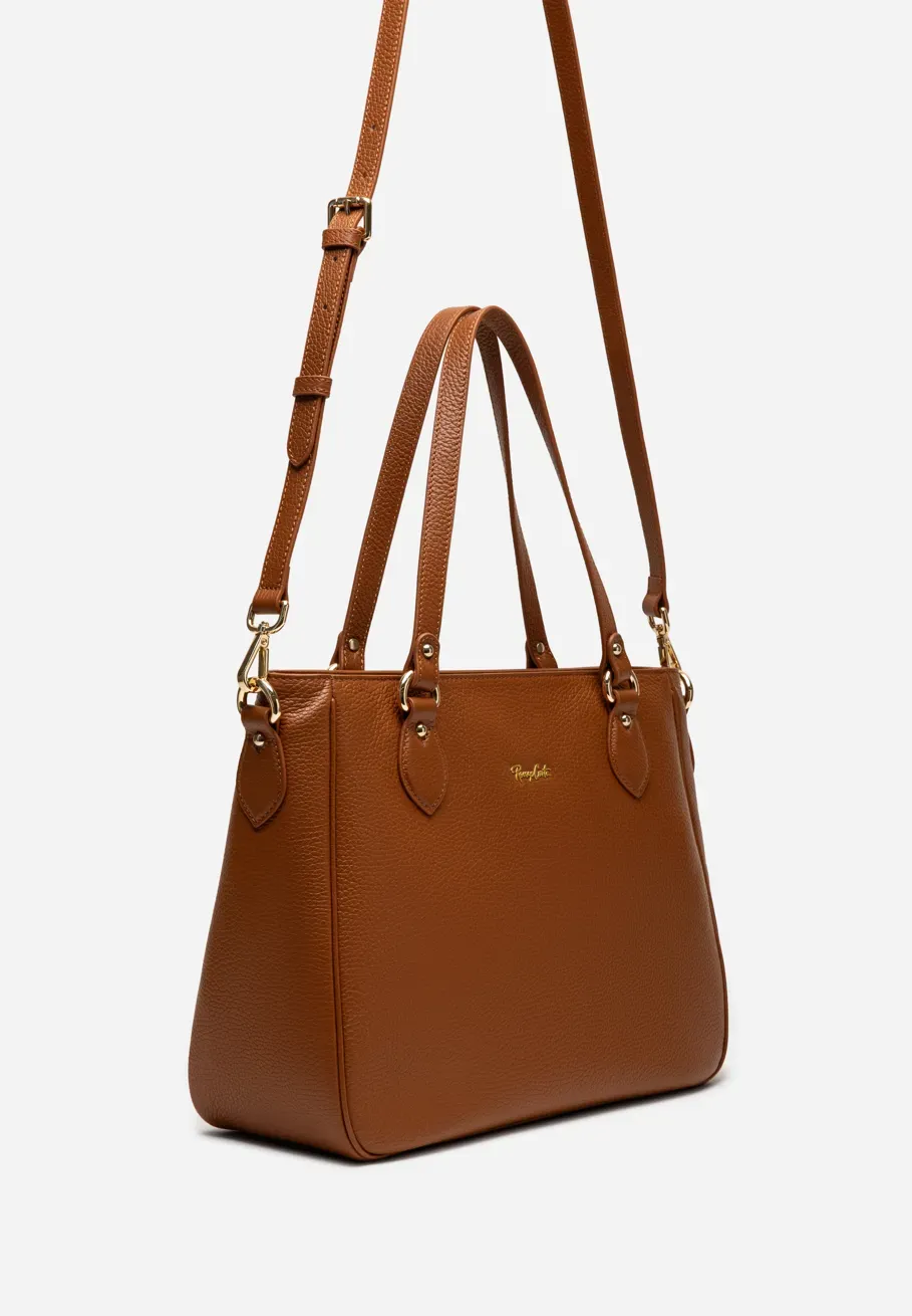 CARTERA CUERO TOTE DUNA 2