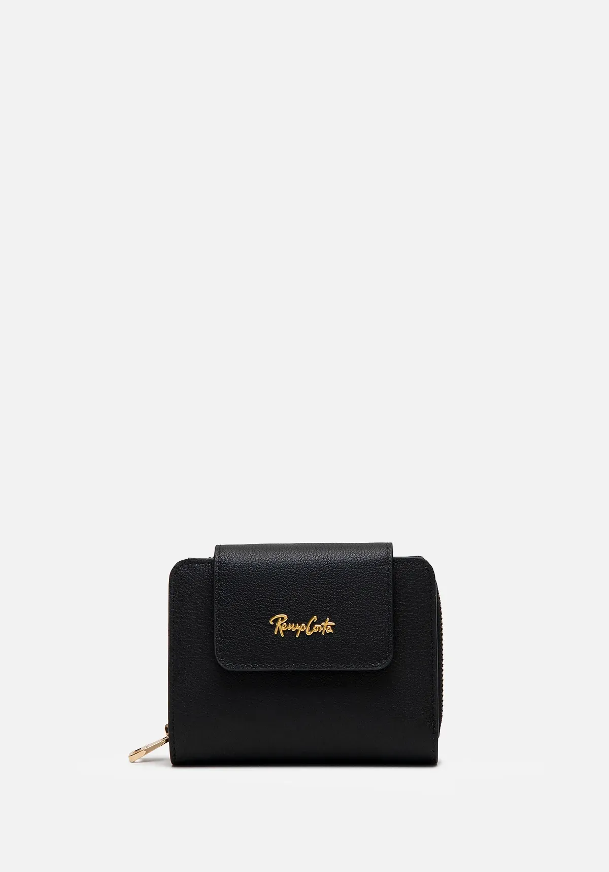 BILLETERA CUERO ZIP POCKET 1