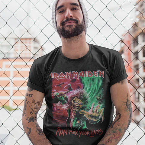 Polera Iron Maiden Tour 2026