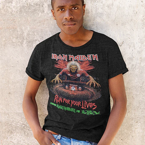 Polera Iron Maiden Chile 2026