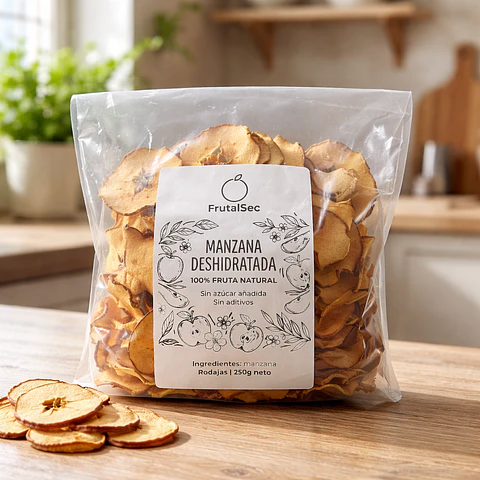 Snack Manzana 250grs.
