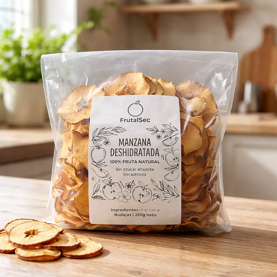 Snack Manzana 250grs. 1
