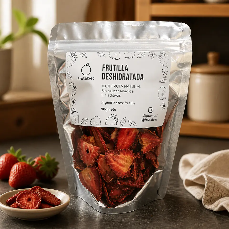 Snack Frutilla 70grs. 1