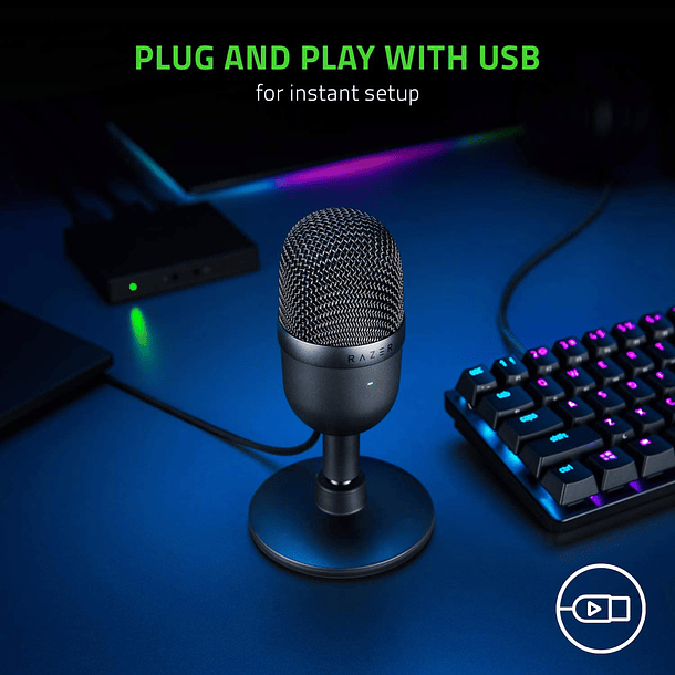 MICROFONO SEIREN MINI USB - RAZER 1