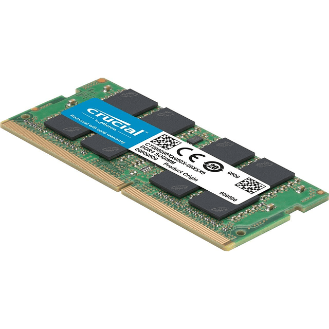 MODULO PORTATIL DDR4 8GB (3000 MHZ) - CRUCIAL