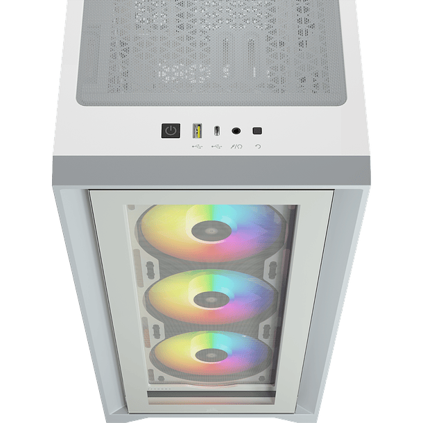 ICUE 4000X WHITE + 3 FAN RGB - CORSAIR 4