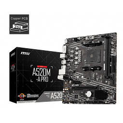 A520M-A PRO - MSI / AMD RYZEN