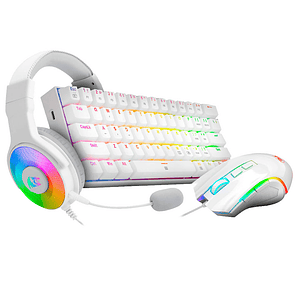 COMBO / 3 EN 1 - SPECIAL WHITE - REDRAGON