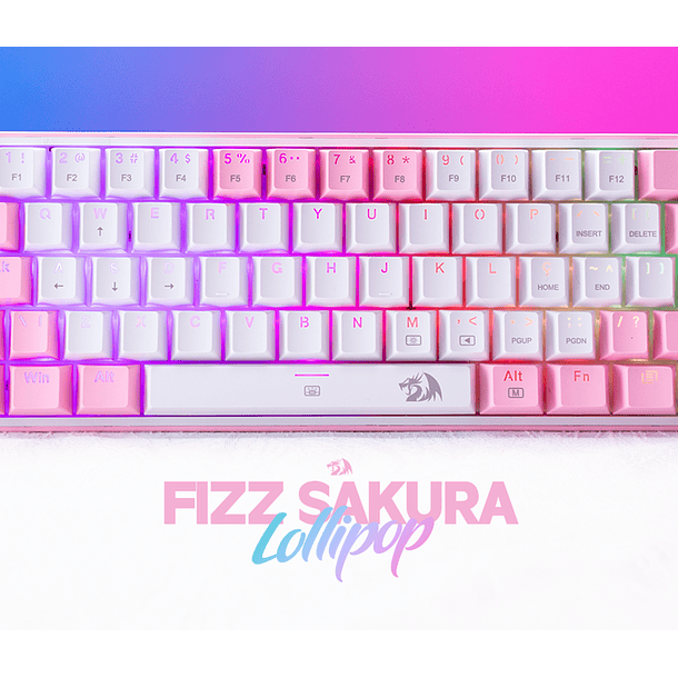 FIZZ SAKURA LOLLIPOP RGB - REDRAGON 2