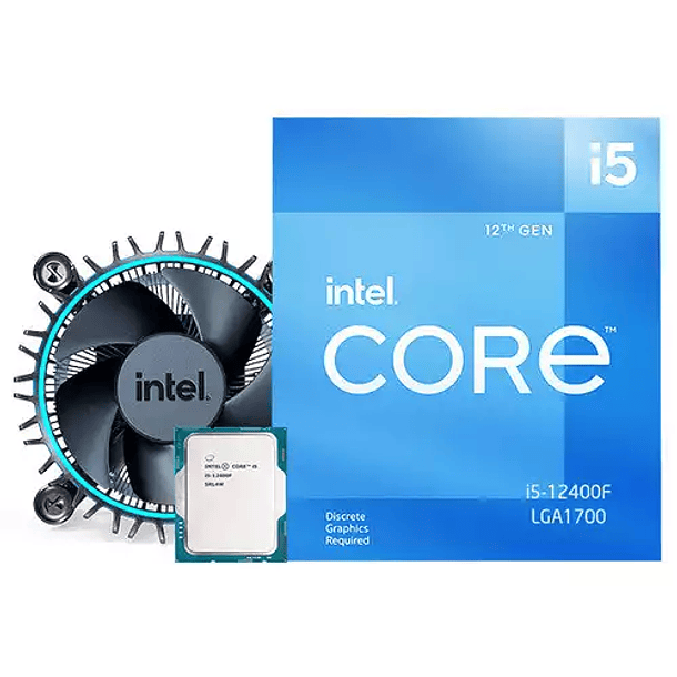 INTEL I5 12400F / 6 NUCLEOS - 12 HILOS A 4,4GHZ 