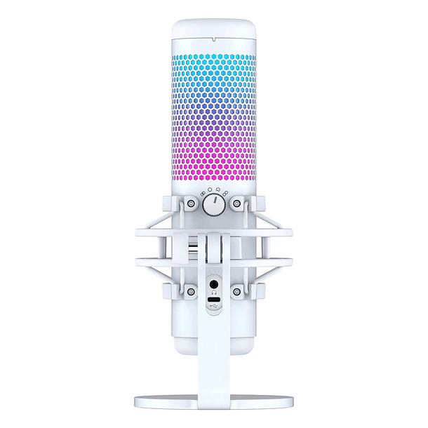 MICROFONO QUADCAST WHITE S RGB - HYPERX 4